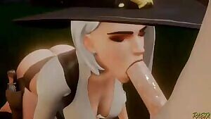 Ashe Blowjob