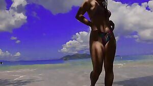 Lexee Smith teasing her fat teen ass.