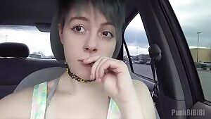 The parking lot was busier than I anticipated