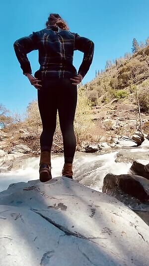 Hard to keep from getting wet when I'm doing things like this