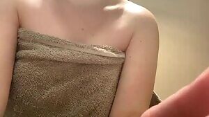 Taken shortly after that weird voice was heard, how did you not hear it 🧐 they said they wanted after shower content idk man, just doing what I heard