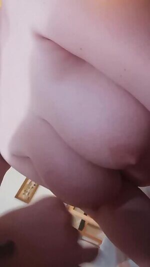 Cum all over my big boobs!