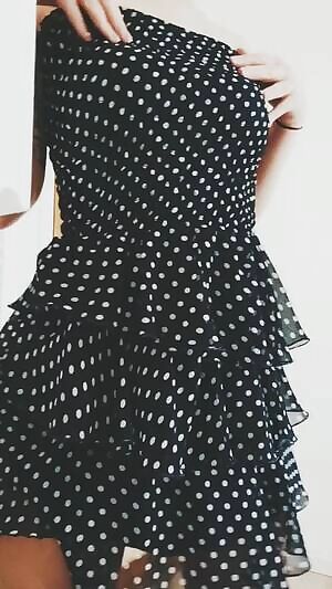 Wanna see how my tits bounce when I ride his cock ?