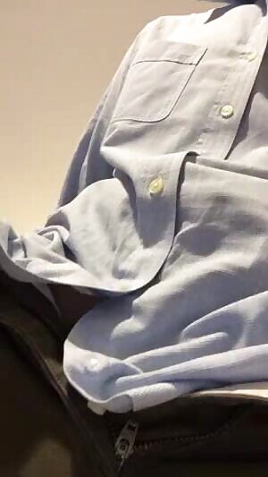 Was horny as hell at work today and had to get him some air ;P