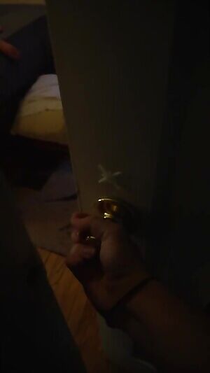 You find me handcuffed and blindfolded on your bed... :)