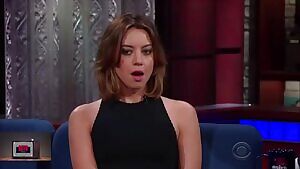 I need Aubrey Plaza to stroke me and a bud off and both finish all over her face