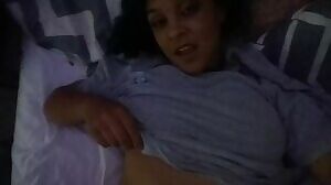 Flashing Her Big Brown Titties for the Nude Selfie