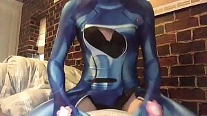 Samus riding
