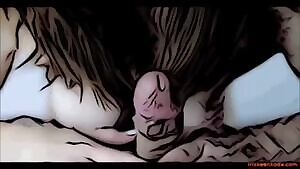 Let's have some fun! A comic style ruined handjob!