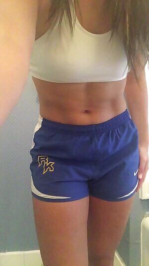 Sweaty workout shorts 🥵 it’s been hot and sunny lately ☀️ makes for the strongest scent 💦💦 I also sell videos, sexting, panties, etc 💕