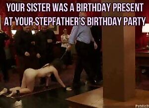 you just stood there, while they all had some fun with her