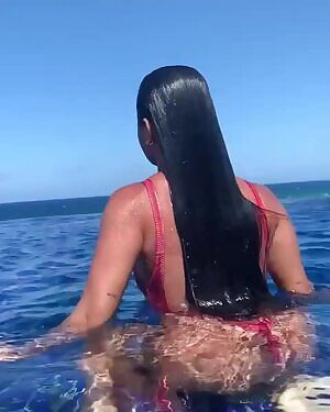 Out of the water