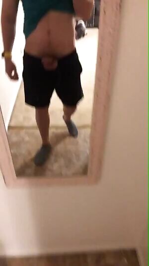 Who else walks around the house like this?