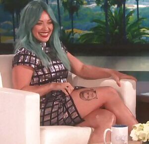 Hilary Duff Likes to Sit On Top GIF