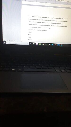 supposed to be doing my paper... but someone is a lil hard 😞