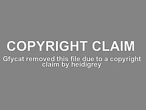 Perfect body blonde showing off her boobs