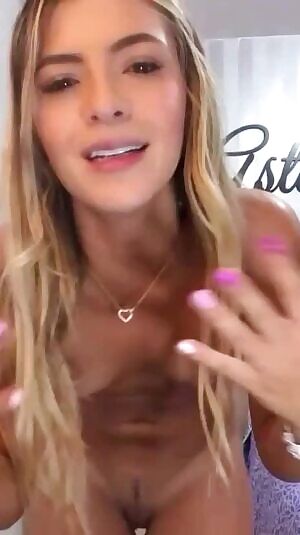 Cute Blonde Dancing Naked