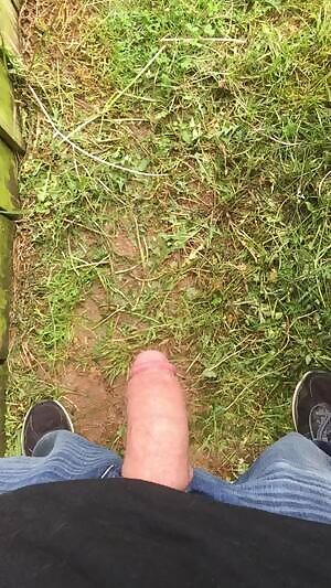 Outdoors is always the best choice for shenanigans