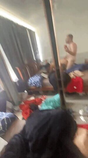 He could have at least cleaned the room beore he fucked me