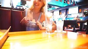 In the bar