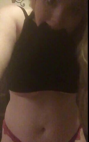 Revealing my tits with my teeth request