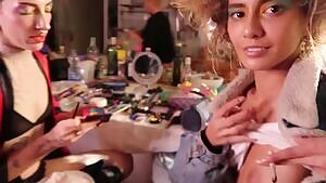 Smoking pot, titty...