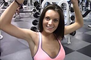 More Early Lana Showing Off At The Gym