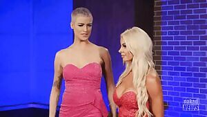 Laura and guest anchor Presley