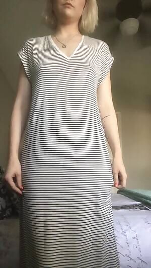 Is This How You Do Topless Tuesday in a Dress?