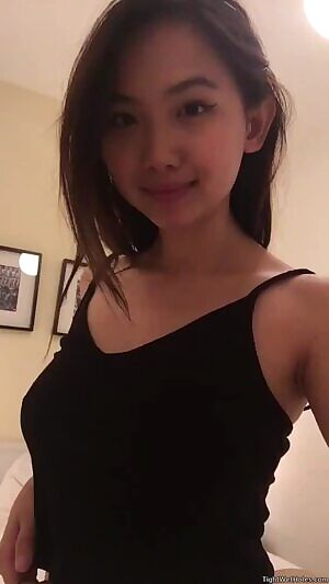 cute asian titty drop