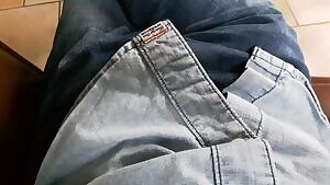 Flexing a bit in the lobby