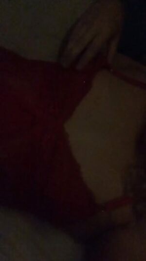 Bought some new lingerie, who likes red? let me know i i should post more in it xx