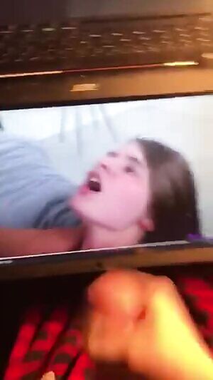 Another bud edging his big hard cock 2 Alice March before giving Emma Watson a huge cum tribute - he requested 2 b feed porn and then Emma Watson and I was happy 2 help such a big cock ;) - if u want 2 b fed and u like 2 show off add hertsgirls on kik - second screen required