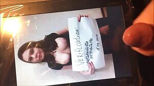 Cum tribute for a redditor with sound and lube