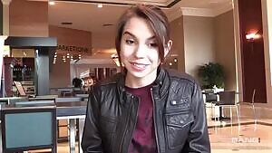 Cece Capella Flashes In The Lobby Before Finishing The 