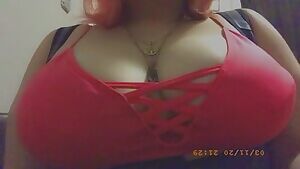 Exposing my tiDDys, then giving them a quick choke . Enjoy ❣️