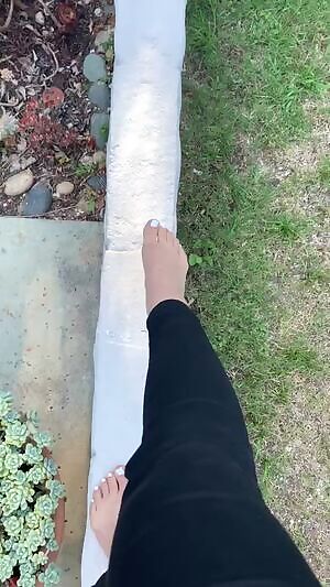 balancing and trying to be smooth at the same time!