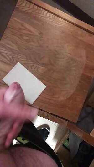 I may not have the biggest cock but my huge loads make up for it