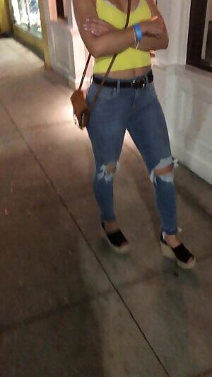 Nervous slut breaking out of her shell