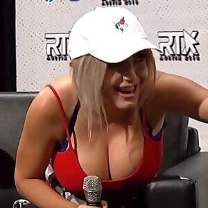 Her Huge Tatas Stealing the Show