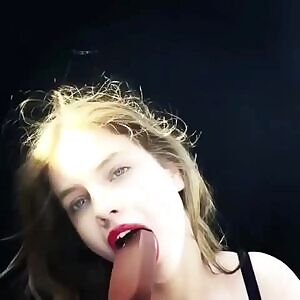 Barbara Palvin knows how to drain a dick!