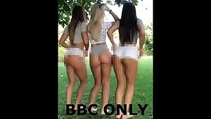 Posing for black men