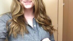 Button down shirts are super convenient or one reason 😏