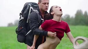 Cute Babe Arwen Gold Fucked Hard In The Middle Of Somewhere