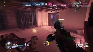 When you're symmetra and your team needs help