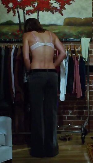 Jessica Biel's ass & some lucky guy getting a good feel of her tits