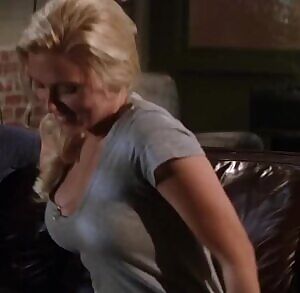 Scarlett Johansson looks like she's ready to give this lucky guy a hot tittyfuck