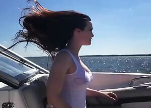 Bouncing on a boat