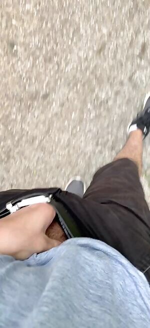 Whipping it out in public