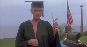 Kimberly Evenson flashes her tits in 